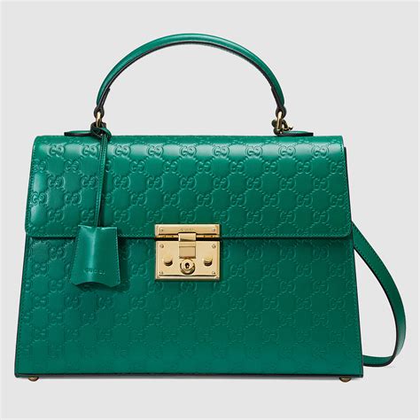 hollywood gucci bag green|Gucci leather shoulder bag.